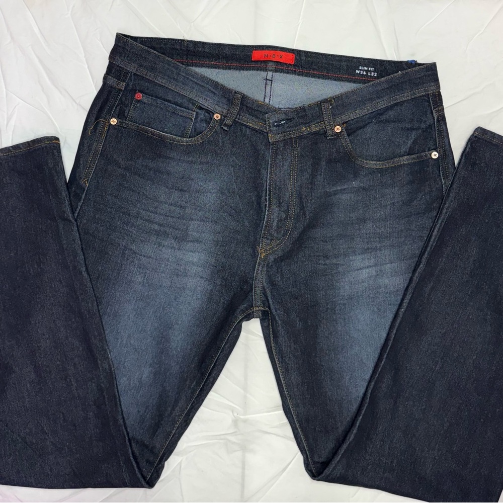 Indigo Relaxed Fit Jeans